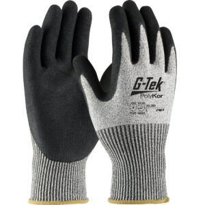 #16-350 Seamless Knit PolyKor® Blended with Double-Dipped Nitrile Coated MicroSurface Grip on Palm & Fingers