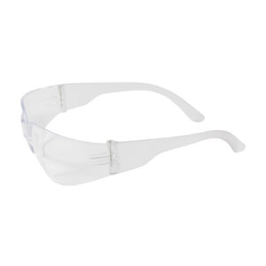#250-01-0980 Rimless Safety Glasses with Clear Temple and Clear Lens