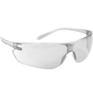 #250-14-0520 Rimless Safety Glasses with Clear Temple, Clear Lens and Anti-Scratch / Fogless® 3Sixty™ Coating