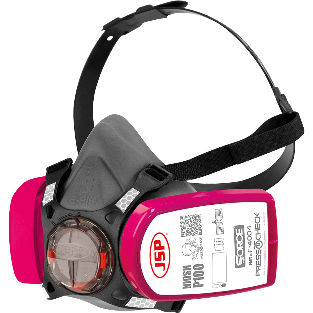 #272-RPRF8810 Half-Mask Respirator - Small - Image 2