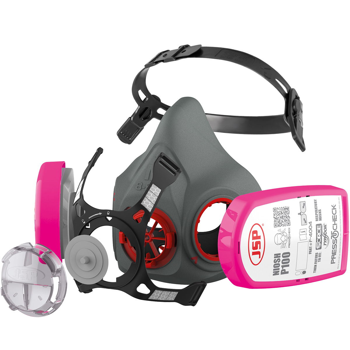 #272-RPRF8820 Half-Mask Respirator - Medium - Image 7