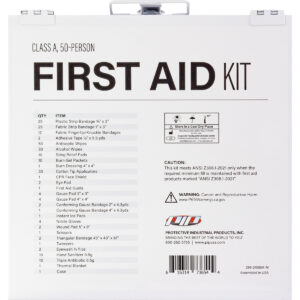 #299-21050A-RP ANSI Class A Waterproof First Aid Kit - 50 Person