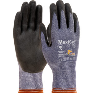 #44-3745 Seamless Knit Engineered Yarn Glove with Premium Nitrile Coated MicroFoam Grip on Palm & Fingers - Touchscreen Compatible