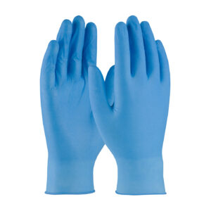 #63-532PF Disposable Nitrile Glove, Powder Free with Textured Grip - 4 mil
