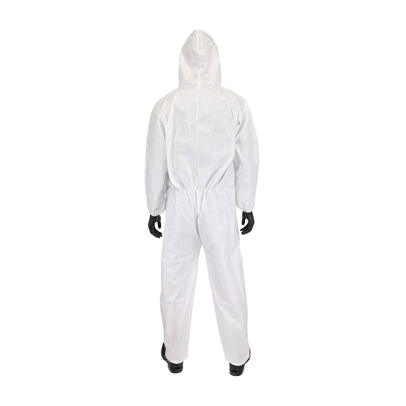 #C3806 PosiWear M3 Coverall with Hood, Elastic Wrists & Ankles 50 gsm - Image 2
