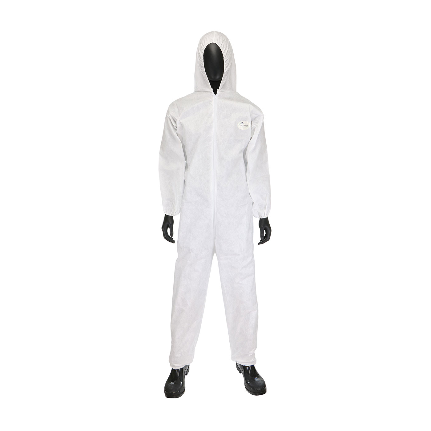 #C3806 PosiWear M3 Coverall with Hood, Elastic Wrists & Ankles 50 gsm